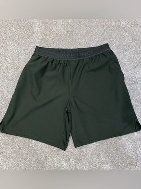 Nike Pro Flex Vent Max Shorts Size XL Green Dri - Fit Standard Fit Activewear
